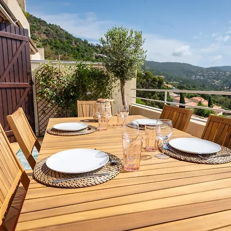 Belle Vue Mer, Plage A Pied, Terrasse, Jardin - Pramousquier *