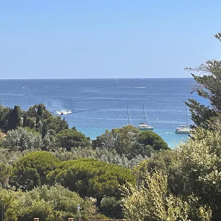 Apartamento Goodlifepramousquier Belle Vue Mer, à Pied, Classe 3 Etoiles, 2 Chambres, Nature Et Calme Le Lavandou