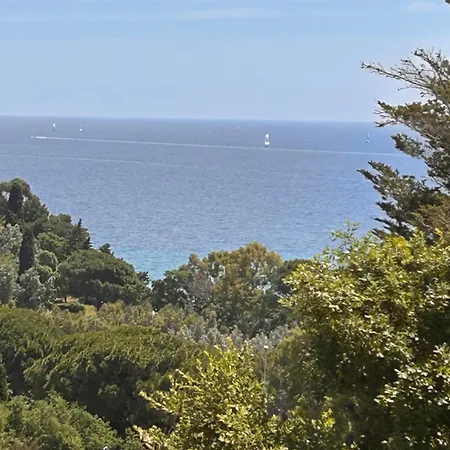 아파트 Belle Vue Mer, Plage A Pied, Terrasse, Jardin - Pramousquier