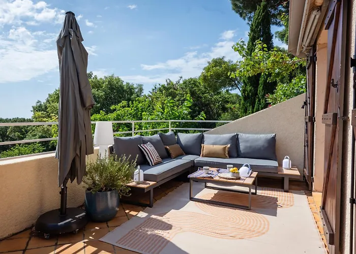 Goodlifepramousquier Belle Vue Mer, A Pied, Classe 3 Etoiles, 2 Chambres, Nature Et Calme Le Lavandou