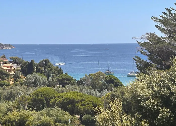 Apartment Goodlifepramousquier Belle Vue Mer, A Pied, Classe 3 Etoiles, 2 Chambres, Nature Et Calme Le Lavandou